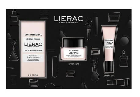 Lierac Lift Integral Сироватка для обличчя 30 мл + Крем денний 20 мл + Засіб для контуру очей 7,5 мл 1 набір