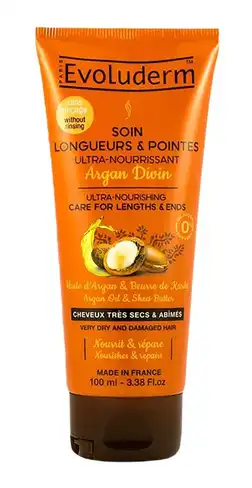 Evoluderm Засіб для кінчиків волосся живильний з аргановою олією 100 мл 1 туба