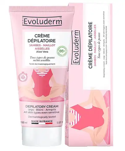 Evoluderm Крем для депіляції ніг,пахв та бікіні 150 мл 1 туба