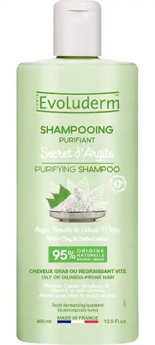 Evoluderm Шампунь для жирного волосся очищуючий 400 мл 1 флакон