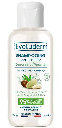 Evoluderm Шампунь для нормального волосся захисний з мигдальним молоком 100 мл 1 флакон