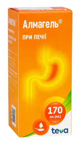 Алмагель суспензія оральна 170 мл 1 флакон