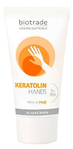 Biotrade Keratolin Крем для рук з 5% сечовини для інтенсивного зволоження та живлення 50 мл 1 туба