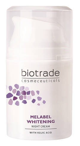 Biotrade Melabel Крем нічний відбілюючий для шкіри з гіперпігментацією 50 мл 1 флакон
