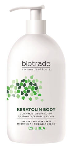 Biotrade Keratolin Лосьон для тіла з 12% сечовини для інтенсивного зволоження 400 мл 1 флакон