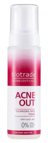 Biotrade Acne Out Пінка очищуюча з молочною кислотою 150 мл 1 флакон