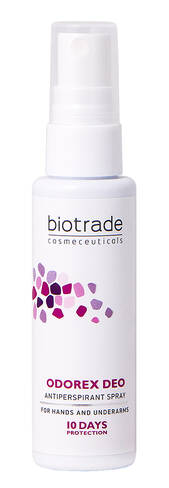 Biotrade Odorex Спрей проти потовиділення під пахвами 40 мл 1 флакон