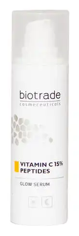 Biotrade PURE SKIN Сироватка для сяяння шкіри з вітаміном С 15% та пептидами 30 мл 1 флакон