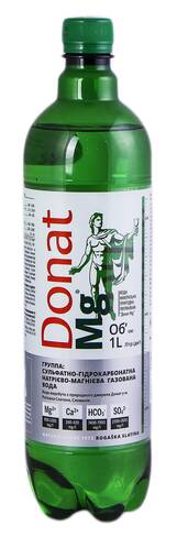 Donat Mg Вода мінеральна питна лікувальна сильногазована 1 л 1 пляшка
