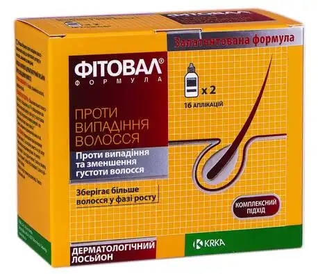 Fitoval Лосьйон проти випадіння волосся 2х40 мл 40 мл 2 флакони