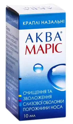 Аква Маріс для дітей краплі назальні 10 мл 1 флакон