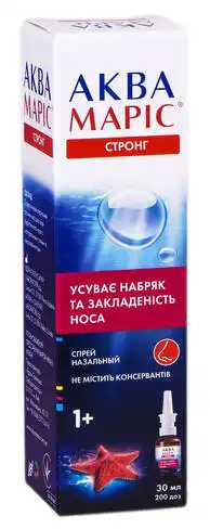 Аква Маріс Стронг спрей назальний 30 мл 1 флакон