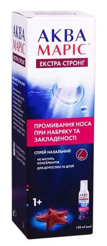 Аква Маріс Екстра Стронг спрей назальний 150 мл 1 флакон