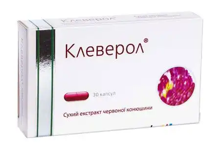 Клеверол капсули 100 мг 30 шт