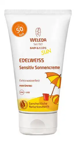 Weleda Крем сонцезахисний для чутливої шкіри SPF50 Едельвейс 50 мл 1 туба