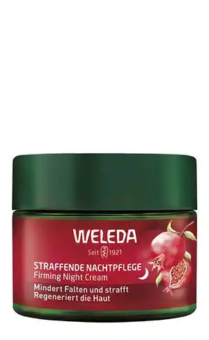 Weleda Крем-ліфтинг нічний гранатовий з пептидами Маки перуанської 40 мл 1 банка