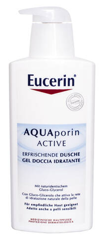 Eucerin AquaPorin Active Гель для душу зволожувальний та освіжаючий 400 мл 1 флакон