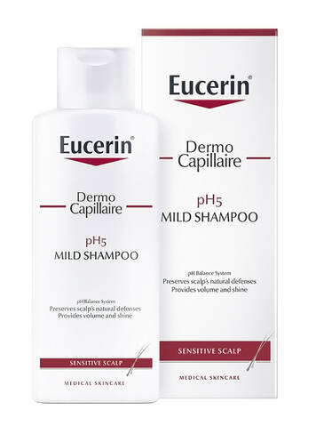 Eucerin DermoCapillaire Шампунь для чутливої шкіри голови pH5 250 мл 1 флакон