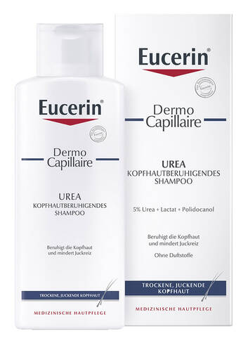 Eucerin DermoCapillaire Urea Шампунь заспокійливий для сухої подразненої шкіри голови 250 мл 1 флакон