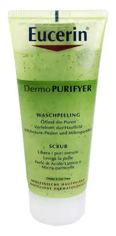 Eucerin DermoPurifyer Скраб для вмивання проблемної шкіри 100 мл 1 туба