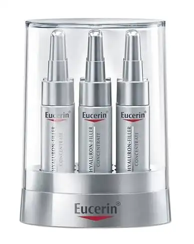 Eucerin Hyaluron-Filler Концентрат проти глибоких зморшок 5 мл 6 ампул