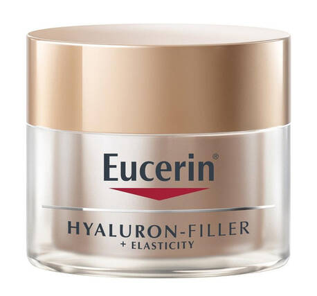 Eucerin Hyaluron-Filler + Elasticity Крем нічний антивіковий для шкіри обличчя 50 мл 1 банка
