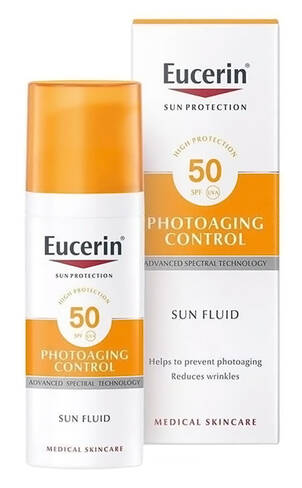 Eucerin Sun Protection Флюїд сонцезахисний антивіковий SPF-50 50 мл 1 флакон