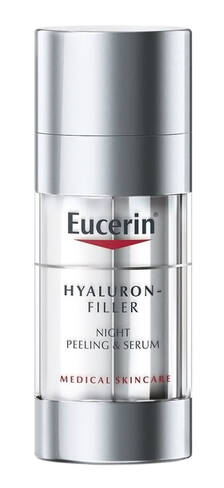 Eucerin Hyaluron-Filler Пілінг та сироватка Нічний догляд 30 мл 1 флакон