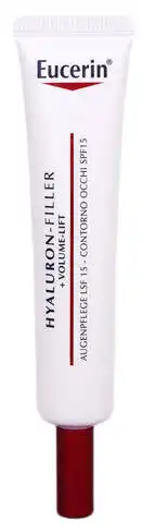 Eucerin Hyaluron-Filler + Volume-lift Крем антивіковий для контуру очей SPF-15 15 мл 1 туба
