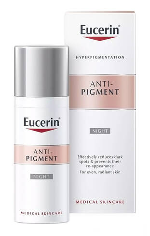 Eucerin Anti-Pigment Крем нічний депігментуючий для обличчя 50 мл 1 флакон