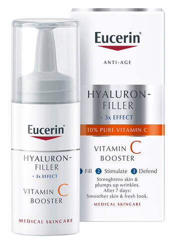 Eucerin Hyaluron-Filler Вітамін С бустер 8 мл 1 флакон