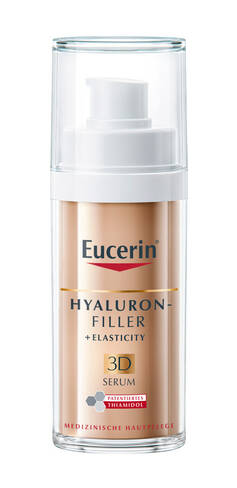 Eucerin Hyaluron-Filler + Elasticity Потрійна сироватка 3D для підвищення пружності шкіри 30 мл 1 флакон
