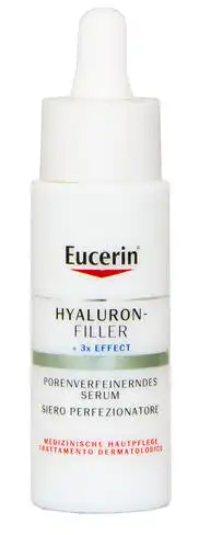 Eucerin Hyaluron-Filler Сироватка для вдосконалення структури шкіри, звуження пор та пом'якшення перших зморшок 30 мл 1 флакон