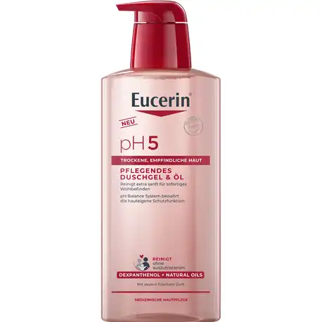 Eucerin рН5 Гель для душу делікатний з живильними оліями для чутливої шкіри 400 мл 1 флакон
