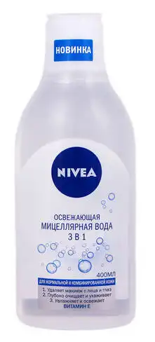 Nivea Вода міцелярна освіжаюча 3-в-1 400 мл 1 флакон