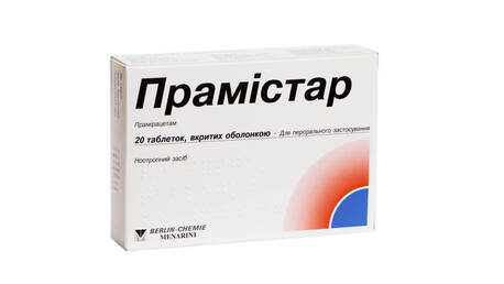 Прамістар таблетки 600 мг 20 шт