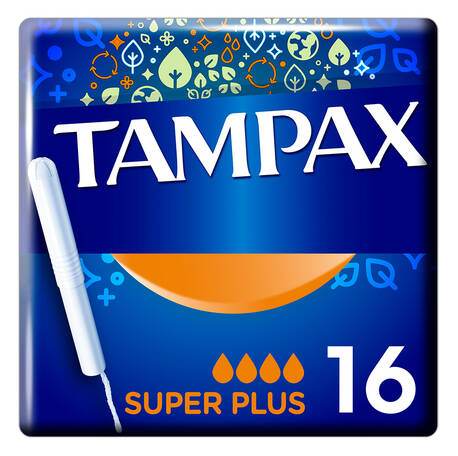 Tampax Super Plus Тампони з аплікатором 16 шт