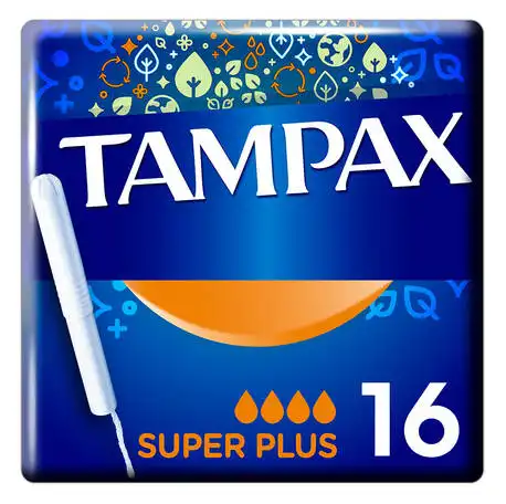 Tampax Super Plus Тампони з аплікатором 16 шт