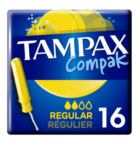 Tampax Compak Regular Тампони з аплікатором 16 шт