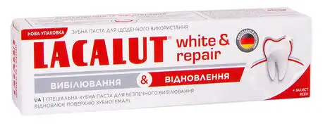 Lacalut white & repair Зубна паста 75 мл 1 туба