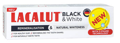 Lacalut Зубна паста Блек+ Вайт 1 набір