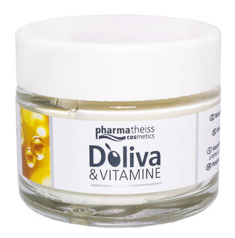 Doliva Крем вітамінний для відновлення та сяяння шкіри обличчя з SPF 6 50 мл 1 банка loading=