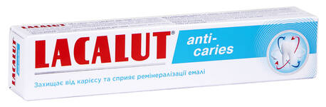 Lacalut anti-Caries Зубна паста 75 мл 1 туба loading=