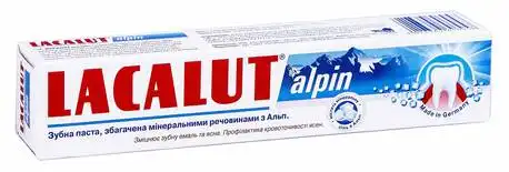 Lacalut alpin Зубна паста 50 мл 1 туба