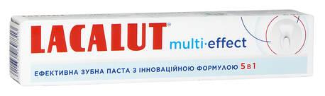 Lacalut multi-effect Зубна паста 75 мл 1 туба