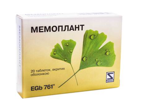 Мемоплант таблетки 40 мг 20 шт