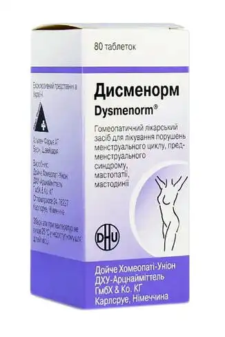 Дисменорм таблетки 80 шт
