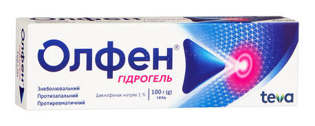 Олфен Гідрогель 10 мг/г 100 г 1 туба