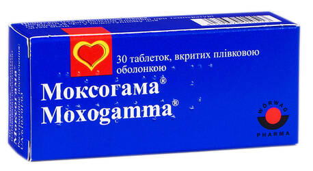 Моксогама таблетки 0,4 мг 30 шт loading=