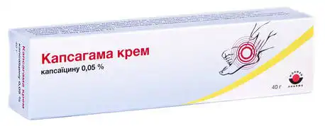 Капсагама крем 40 г 1 туба
